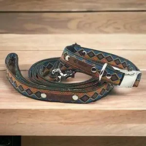Personalised Luxury Pet Collar Set by Finnigan's