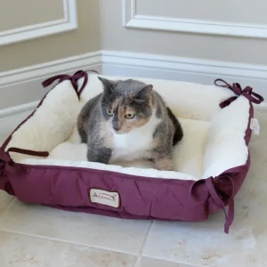 Pet Bed Burgundy
