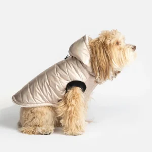 Emma Dog Jacket Shiny Pink | Water-Resistant & Sherpa-Lined Winter Coat
